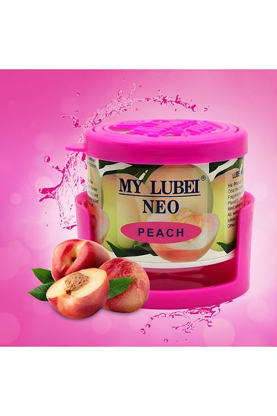 Generic My Lubei Neo Peach Air Freshener - Long-Lasting 90g Scent for Car, Home, Office
