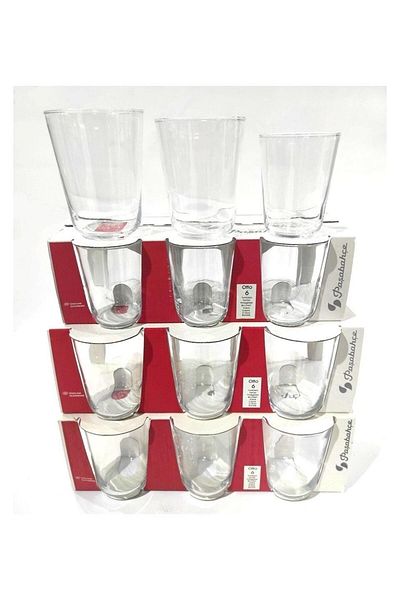 Paşabahçe 18 Piece Otto Glass Set