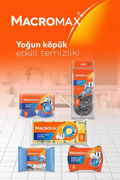 MACROMAX Magico Sponge X 10 Pieces
