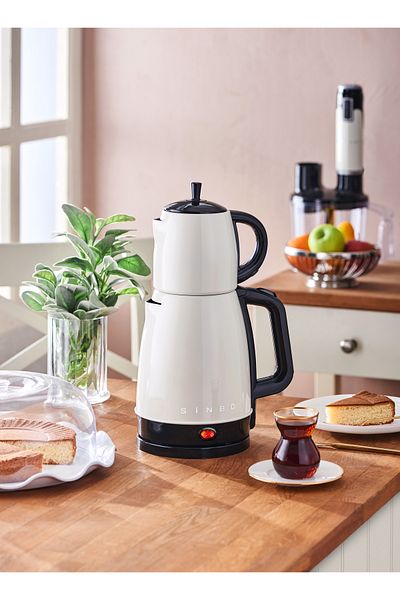 Sinbo Beige 1600 W Electric Stainless Steel Tea Maker Stm-5832
