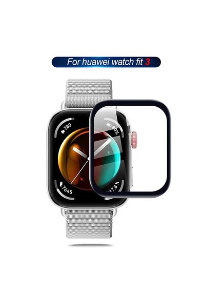 UnDePlus Huawei Watch Fit 3 Full Screen Nano Watch Protector (Not Compatible with Fit/Fit2)