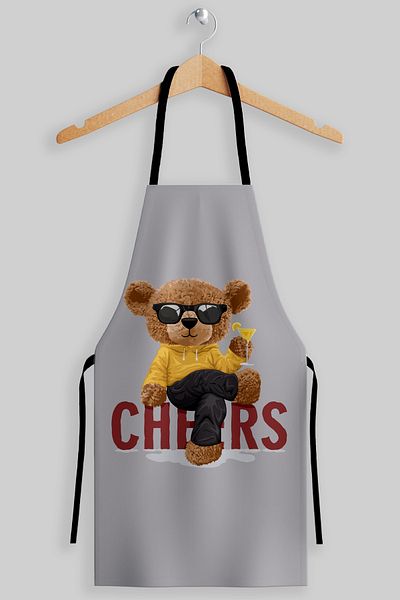 AYSHOME Ays Home Teddy Bear Kitchen Apron