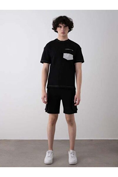 Zekids Ανδρικό σορτς με φερμουάρ για εφήβους