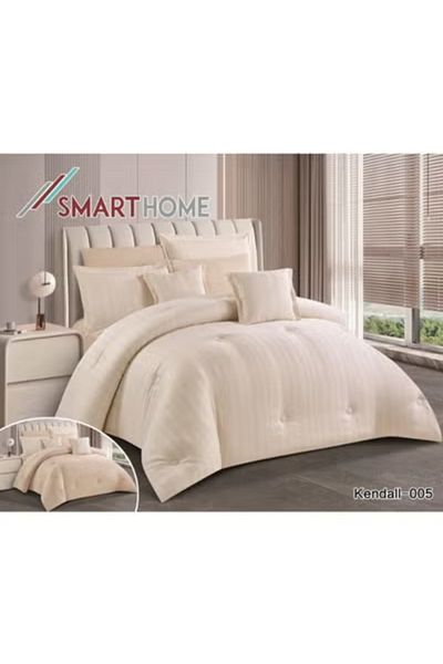 smart home two-sided comforter set, two-sided mattress, consisting of 8 pieces, 8-piece comforter
