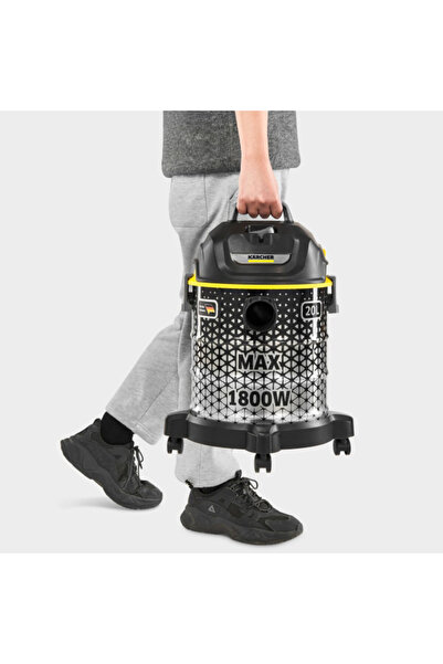 Karcher 1800W Large Operating Radius Drum Vacuum Cleaner 20 L