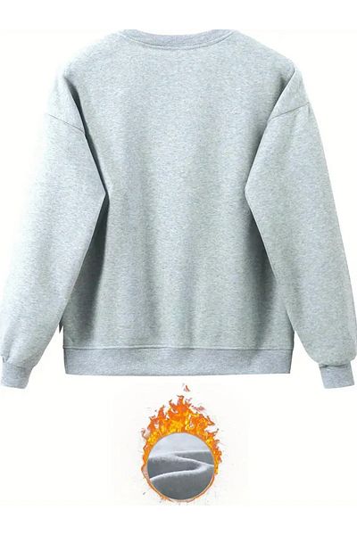 PENTHİLUS Women S Cozy Animal Print Crew Neck Sweatsuit Set - All Seasons Jogger and Sweatshirt