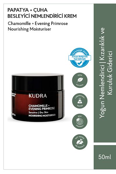 Kudra Natural Facial Cleansing Dough with Lavender and Apricot Kernel Extract Moisturizing and Peelin Effect 50 ml