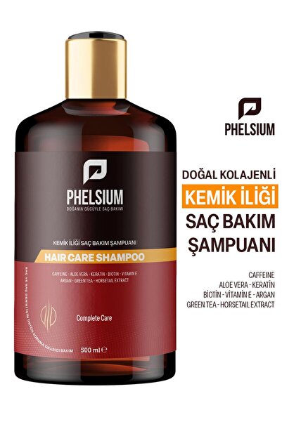 PHELSİUM Dökülme Karşıtı Kemik İlikli Bakım Şampuanı 500 ml