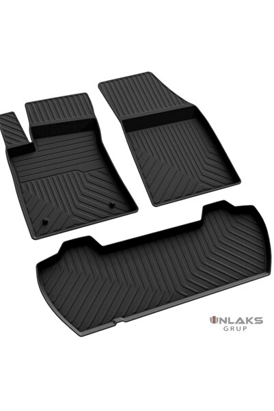 ferrous autoaccessories Renault Scenic 2 Ferrous 4D Havuzlu Kauçuk Paspas 200...