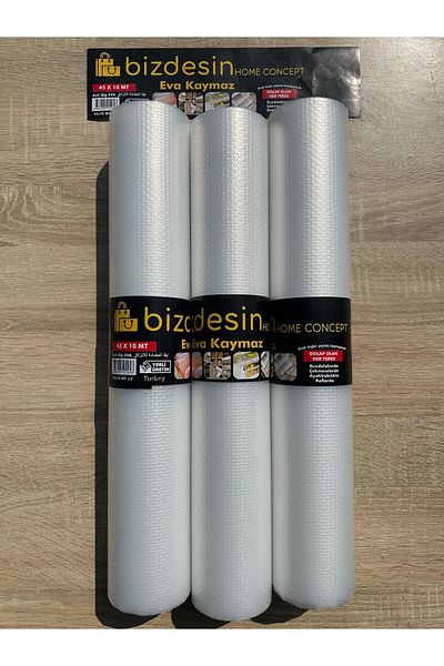 BİZDESİN Kitchen Cabinet Interior Shelf Drawer Cover Eva Non-Slip 10 Meters 45X10