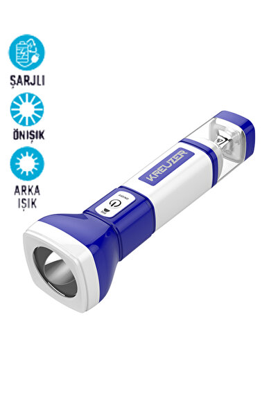KREUZER DOPPIO 2 Modlu Type-C Şarjlı Led El Feneri
