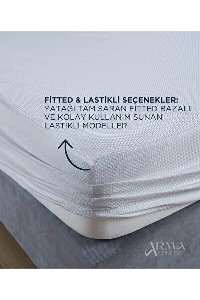 Arma Concept Sızdırmaz & Hijyenik Yatak Koruyucu Alez TEK KİŞİLİK (120 x 200 )