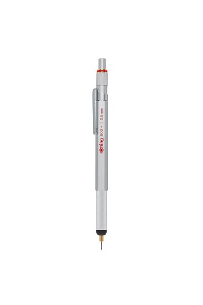Rotring Mechanical Pencil 0.5mm Ro800+ Silver Rotring