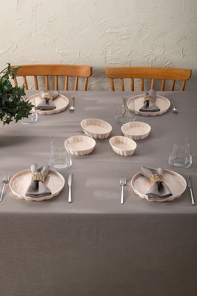 Emsan Pink Breakfast Set for 6 People - 14 Pieces