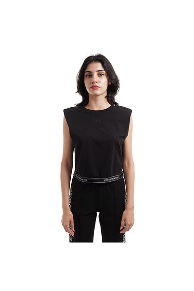 EA7 Emporio Armani Tricou EMPORIO ARMANI EA7 pentru femei TRAIN LOGO SERIES W BOXY TEE SS TAPE - 3DTT22TJ6SZ01200