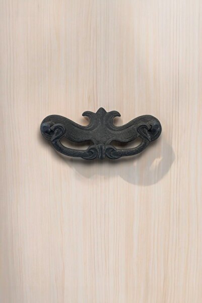 Seha Bronz Mâner suspendat din alamă turnată, culoare neagră oxidată, 96 mm