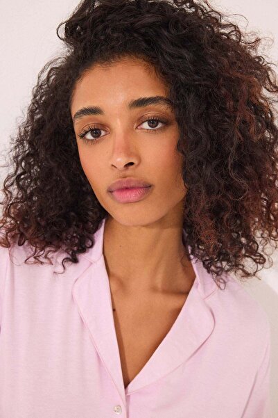 Women'secret Pink viscose Capri classic pyjamas