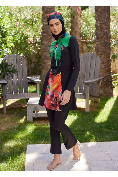 Mayovera Hijab Swimsuit Top - Green Fit