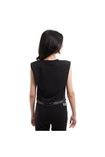 EA7 Emporio Armani Tricou EMPORIO ARMANI EA7 pentru femei TRAIN LOGO SERIES W BOXY TEE SS TAPE - 3DTT22TJ6SZ01200