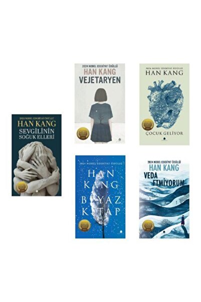 April Yayıncılık Han Kang Seti (5 Kitap) & Nobel Edebiyat Ödülü 2024