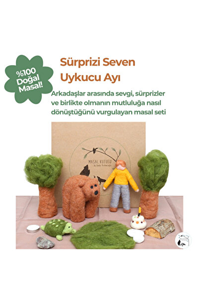 Sürprizi Seven Uykucu Ayı Seti
