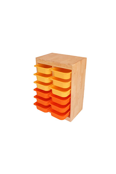 Woodnjoy Dikey Oyuncak Dolap (ahşap)
