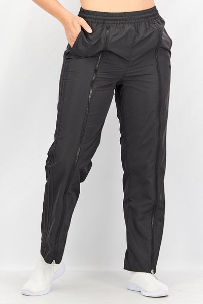 adidas Women Regular Fit Solid Drawstring Running Sweat Pants, Black