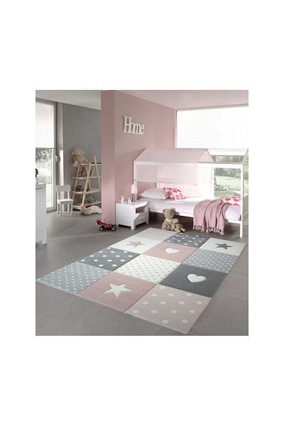 Merinos Covor Merinos, Pastel Kids 20339 255-Pink 200 x 290cm,  grosime covor 13 mm