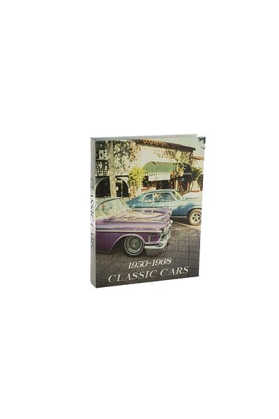 Mikasa Moor Classic Cars 1950 Book Box 28X22X4 cm