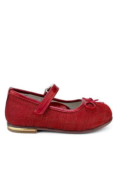 Cici Bebe Ayakkabı Red Sparkling Girl's Ballerina Ballet