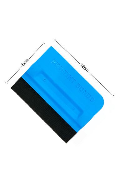Mob Felt Edge Squeegee for Vinyl Wrap, Window Tint, and Decal Application - 12cm x 8cm
