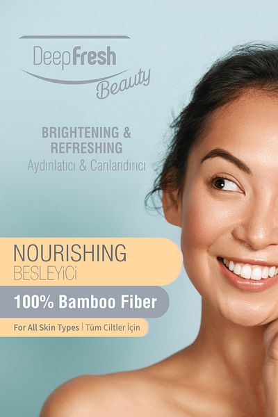 Deep Fresh Brightening Paper Mask 8 Pieces |   Vitamin C |   Revitalizing