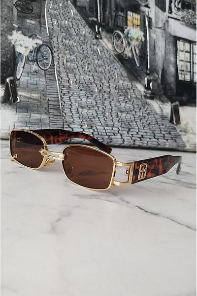 Byc polo Leopard Brown Pin, Li Stylish Unisex Glasses