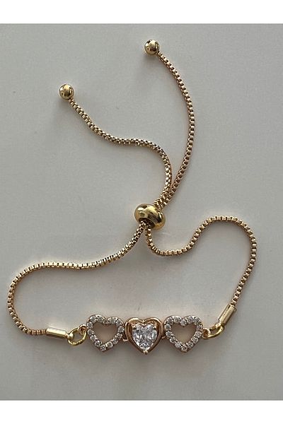 tones official Heart Model Elevator Baguette Waterway Bracelet