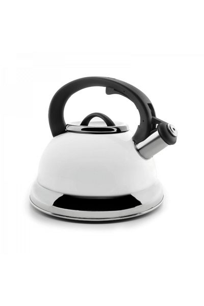 Lacor Ibric din inox cu fluier, Blanco, 2.5 litri