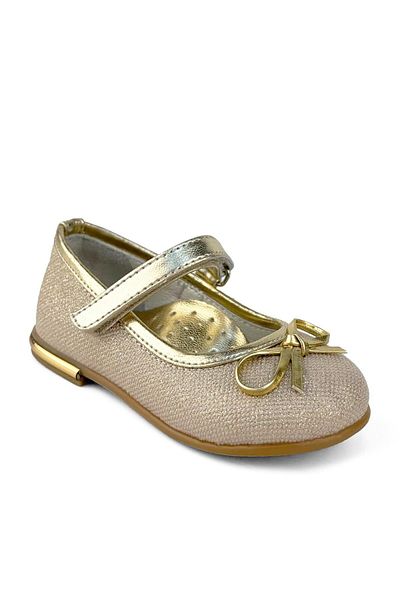 Cici Bebe Ayakkabı Loli Dore Glitter Girls' Ballerinas