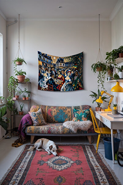 Medi Home Carnival Duvar Halısı Duvar Örtüsü