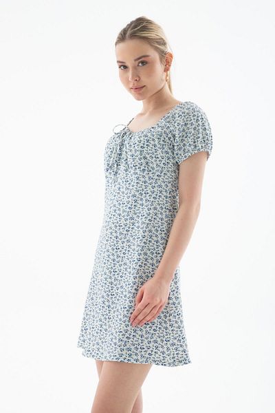 Fashion Friends Blue Short Sleeve Dress