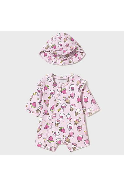 MAYORAL Baby Girl Scuba Sleeve Swimming Wear L25Y1619