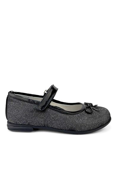 Cici Bebe Ayakkabı Gray Glitter Girl's Ballerinas
