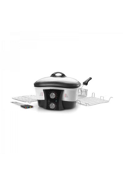 Lacor Friteuza electrica multifunctionala, 5 litri, 1500 W