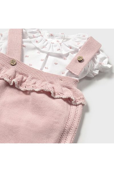 MAYORAL Baby Girl Knitwear Shirt Romper Jumpsuit (L25Y1661)