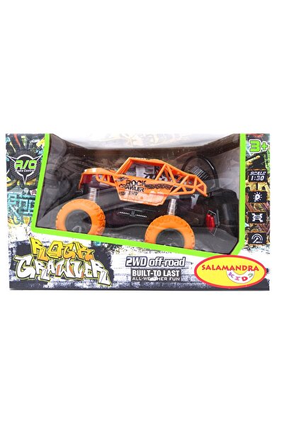 Salamandra Salamandra Kids® Remote Control Car, 2WD Suspension, Off Road, 1:30 Scale, 2.4GHz, Orange