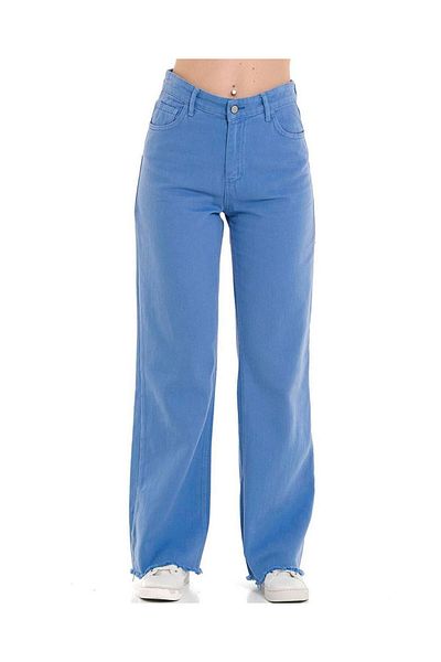 LOKADI Pantaloni de damă din țesătură Gabardină