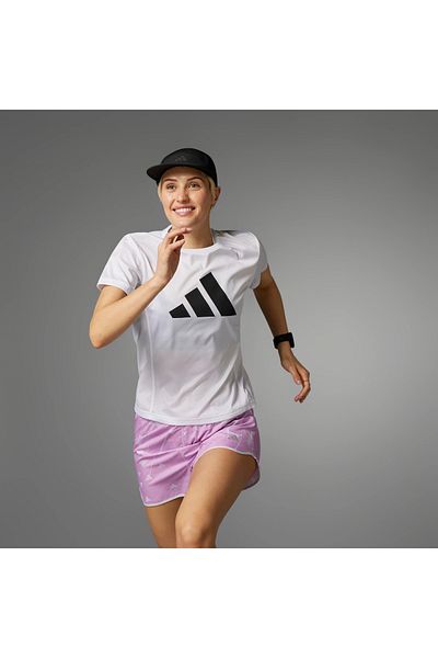 adidas Tricou alb Run It Tee pentru femei In0111