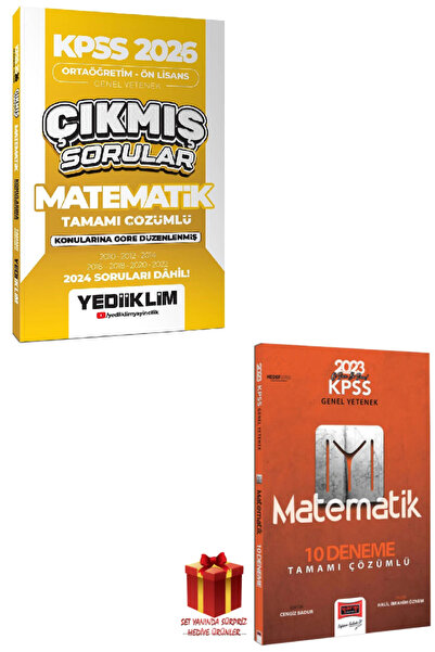 Yediiklim Yayınları 2026 Yediiklim Kpss Ortaöğretim-ön Lisans Matematik Çıkmı...
