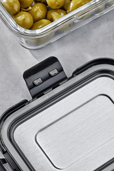Cooker 370 ml Glass Storage Container – Leakproof, Stainless Steel Lid, Food Storage