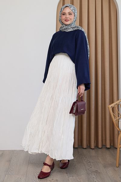 InStyle Φούστα Εκρού