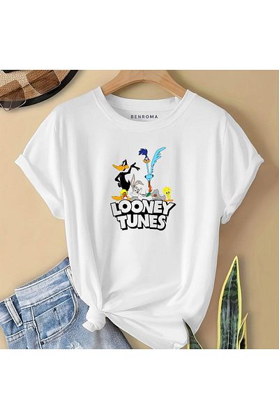 BENROMA 1 tricou este un cadou pentru achiziții de 6 și mai sus în coș - tricou pentru copii imprimat cu personaje de desene animate