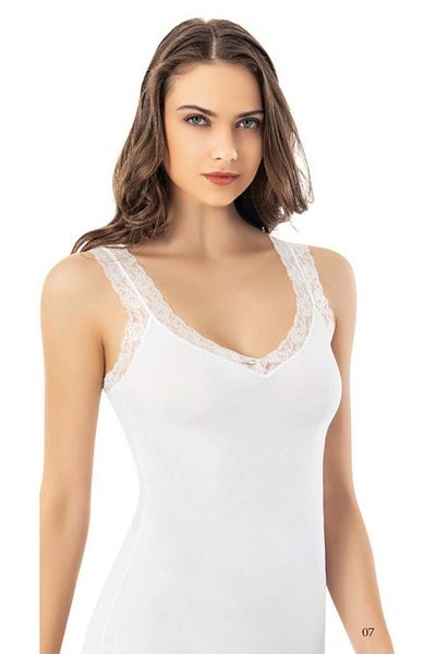 KOTA Modal V-Neck Lace Strap εσώρουχο 6606